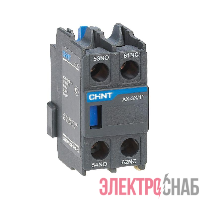 Приставка доп. контакты AX-3X/11 к контактору NXC-06~630 (R) CHINT 938256