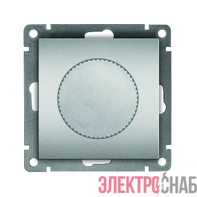 Светорегулятор СП Афина 500Вт механизм серебр. Universal A0101-S
