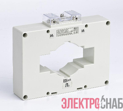 Трансформатор тока ТШП-0.66 0.5 1000/5 10В.А d80мм DEKraft 50151DEK