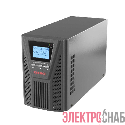 ИБП Онлайн для Small Tower 1000ВА/900Вт клеммы EPO USB RS-232 RJ45 3x7А.ч DKC SMALLT1A10H
