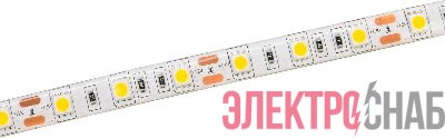 Лента светодиодная LED LSR-5050WW60-14.4-IP65-12В (уп.5м) IEK LSR2-1-060-65-3-05