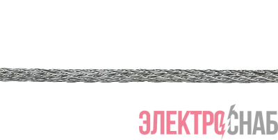 Трос стальной оцинк. d3 DIN 3055 (уп.20м) Tech-Krep 127933
