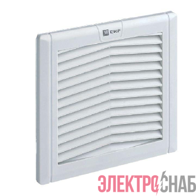 Решетка вентиляционная с фильтром 92x92мм IP54 PROxima EKF EXF19