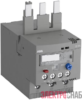 Реле перегрузки тепл. TF65-53 диапазон уставки 44.0-53.0А для контакторов AF40 AF52 AF65 класс перегрузки 10 ABB 1SAZ811201R1005