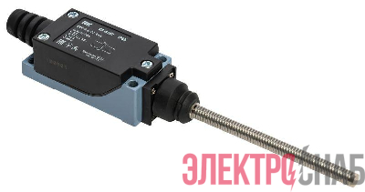 Выключатель концевой КВ-8167 IP65 гибкий пружин. стержень IEK KKV12-8167-2-65