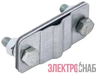 Зажим соединительный паралл. полоса/пруток-полоса оцинк. сталь IEK ZCC24-11-1-16-40