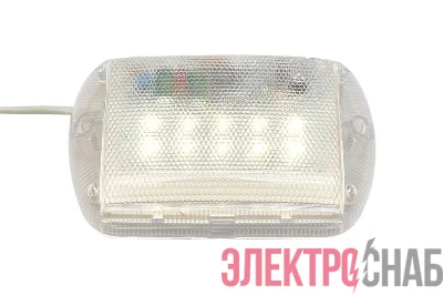 Светильник светодиодный 6Вт 700Лм IP40 с опт-акуст. датчиком антивандал. противосьемные заглушки Актей СА-5006