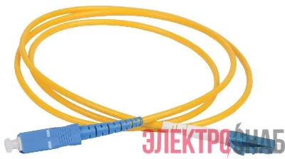 Патч-корд оптический коммутационный переходной для одномодового кабеля (SM); 9/125 (OS2); LC/UPC-SC/UPC; одинарного исполнения (Simplex); LSZH (дл.1м) ITK FPC09-LCU-SCU-C1L-1M