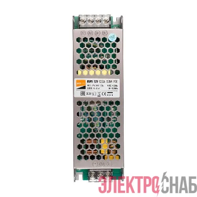 Блок питания для светодиод. ленты BSPS 150Вт 12.5А 12В IP20 метал. JazzWay 3329235A