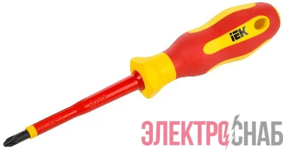 Отвертка диэлектрическая PZ2х100 Т2 ARMA2L 5 IEK A2L5-SC30-T2-PZ-20-100