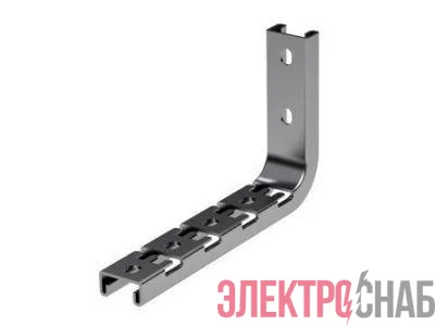 Консоль для проволочного лотка легкая осн.100 2мм сталь DKC FBC3010