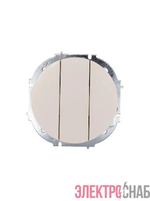 Выключатель 3-кл. СП OSEN механизм сл. кость LEZARD 743-9088-109