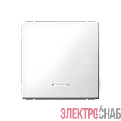 Выключатель 1-кл. ArtGallery (сх. 1а) 10AX с подсветкой механизм бел. SE GAL000113