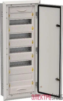 Корпус ЩРв-60 (1х60) TITAN 5 880х365х130 IP31 метал. сер. IEK TI5-50-V-060-31-7035
