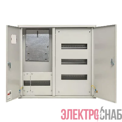 Щит ЩУРв 3/48 2-х дверный (620х660х165) IP31 EKF mb13-3/48-2