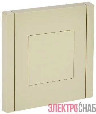 Заглушка с суппортом FORTE&PIANO FP441 ваниль IEK FP-PL10-K10