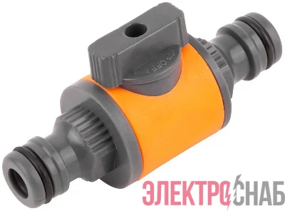 Переходник двухкомпонентный с запорным клапаном FIT 77756
