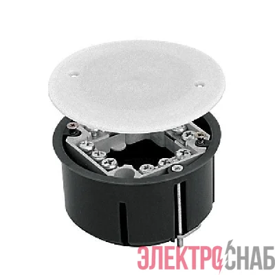 Коробка универсальная КМП-020-027  с метал. лапками клеммником и крышкой 80х45 PROxima EKF plc-kmp-020-027