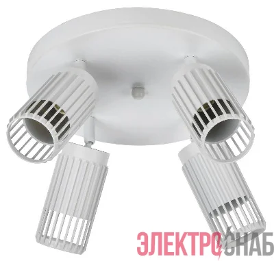 Светильник 4209 потолочный 4хGU10 бел. IEK LT-UPB0-4209-GU10-4-K01