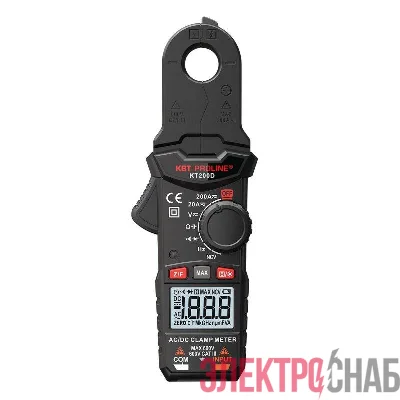 Клещи токовые цифровые КТ 200D PROLINE КВТ 101563