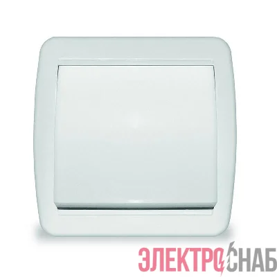 Выключатель 1-кл. ОП Клио 10А IP44 бел. UNIVersal К2221