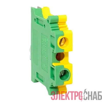 Колодка клеммная винтовая 10 UT земля EKF scr-ut-10-pe