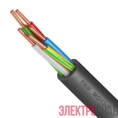 Кабель ВВГнг(А)-LS 5х4 (N PE) (м) Монэл 020008601