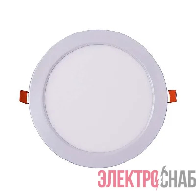 Светильник светодиодный PPL-R WH 12Вт 4000К IP40 d170мм ДВО встраив. ультратонкий кругл. JazzWay 5008540A