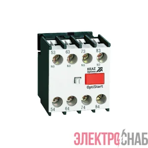Блок контактный OptiStart K-FX-1022 фронтал. 2НО+2НЗ для F-09..(A)F-150 и FR КЭАЗ 335324