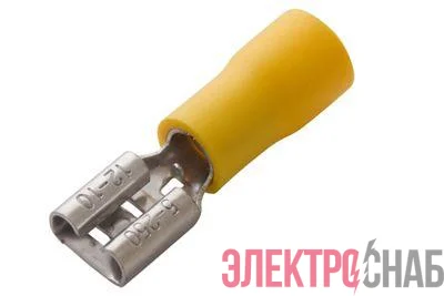 Клемма плоская изол. (гнездо) (VF 5.5-250) REXANT 08-0451