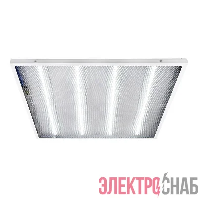 Светильник светодиодный PPL 595/U-E1 PRISMA 36Вт 6500К с БАП 1час (кнопка &&"тест&&") IP40 ДВО/ДПО универсальный панель JazzWay 5050082