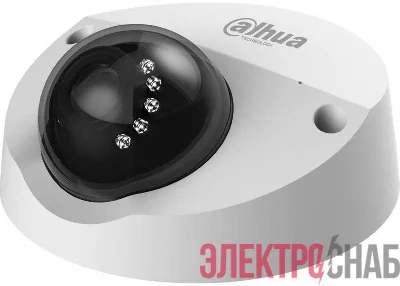 Видеокамера IP DH-IPC-HDBW3441FP-AS-0280B 2.8-2.8мм цветная бел. корпус Dahua 1196508