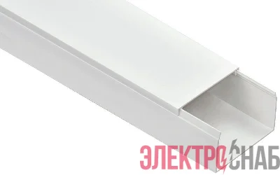Кабель-канал 80х60 L2000 пластик ЭЛЕКОР IEK CKK10-080-060-1-K01-008