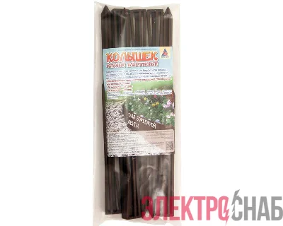 Колышек садовый пластик корич. Протэкт К-295/6