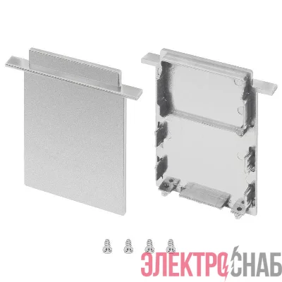 Заглушка SL-LINIA52-3L-F-HIGH глухая пластик (комплект) Arlight 044705