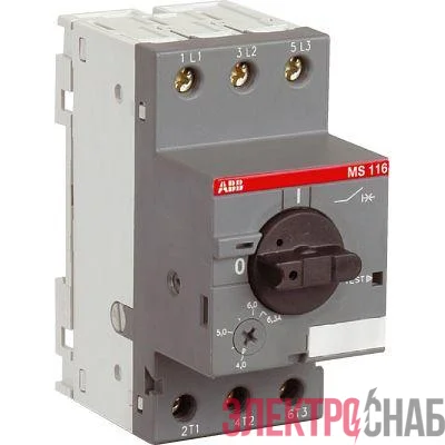 Выключатель авт. защиты двиг. MS-116-20 15kA ABB 1SAM250000R1013