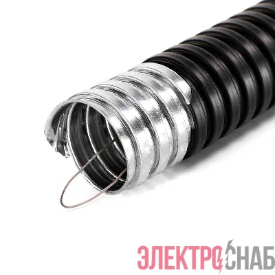 Металлорукав МРПИнг 20 с протяжкой (уп.50м) Fortisflex 65021