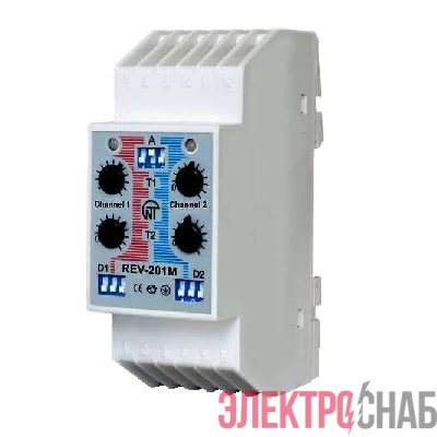 Реле времени РЭВ 201М 4 AC/DC время задержки программир. НовАтек-Электро 3425601201