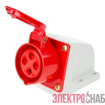 Розетка 114 стационарная 3Р+РЕ 16А 380В IP44 Rexant 11-8910