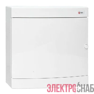 Щит слаботочный навесной Unix 2 габарит IP41 бел. дверь увеличенный PROxima EKF ux-2m-nw-xl