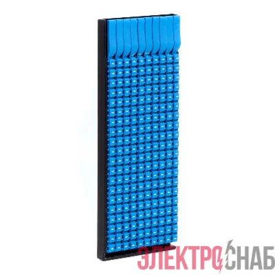 Маркер для кабеля сечением 4-6мм символ „-” голуб. DKC MKSMBLS3