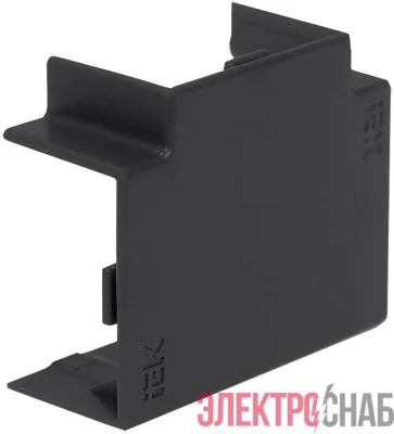 Угол для кабель-канала Т-образ. КМТ 15х10 черн. (уп.4шт) ELECOR IEK EL-KK10D-T-015-010-K02