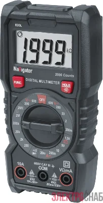 Мультиметр 95 765 NMT-Mm-830L цифровой Navigator 95765