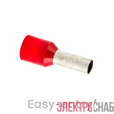 Наконечник штыревой втулочный изол. НШвИ 10.0-12 (уп.50шт) EKF nhvi-10.0-12