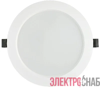 Светильник светодиодный ДВО 1614 20Вт 4000К IP20 встраив. круг бел. IEK LDVO0-1614-20-4000-K01