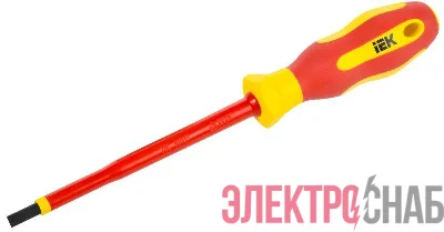 Отвертка диэлектрическая SL5.5х125 Т2 ARMA2L 5 IEK A2L5-SC30-T2-SL-55-125