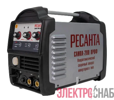 Инвертор сварочный полуавтомат. САИПА-200ПРОФ (MIG/MAG) Ресанта 65/97