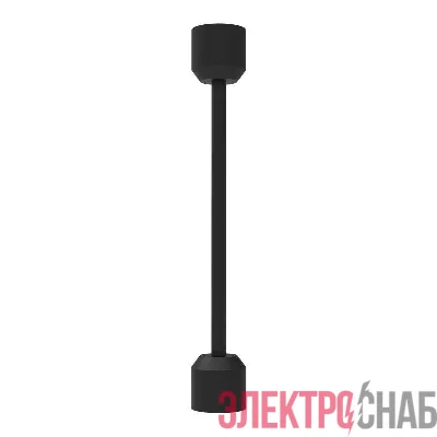 Коннектор жесткий с питанием ART-APRIORI-CON-ROD-A-L260-POWER (BK вертикальный) IP20 металл Arlight 039415