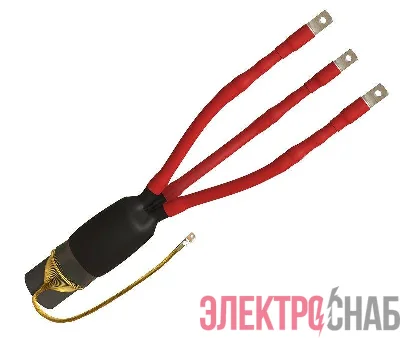 Муфта кабельная концевая внутр. установки 10кВ 3 ПКВТпб-10 (150-240) с наконечн. ЗЭТАРУС zeta21593