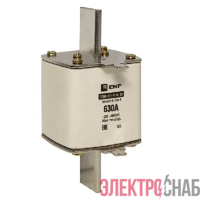 Вставка плавкая ППН-39 630/630А габарит 3 PROxima EKF fus-39/630